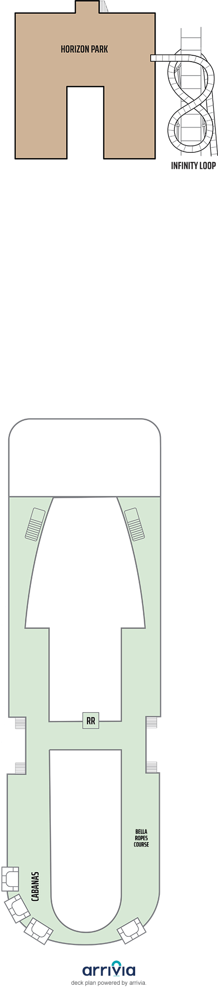 Norwegian Bella Deck Plans