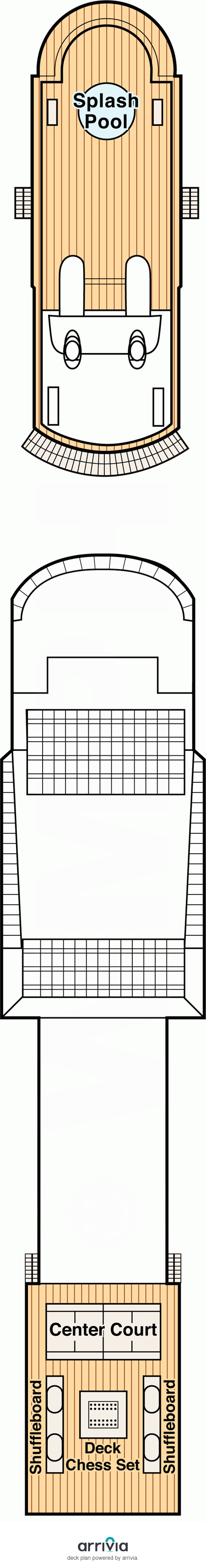Coral Princess Deck Plans