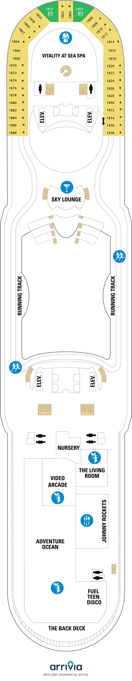 Mariner of the Seas Deck Plans