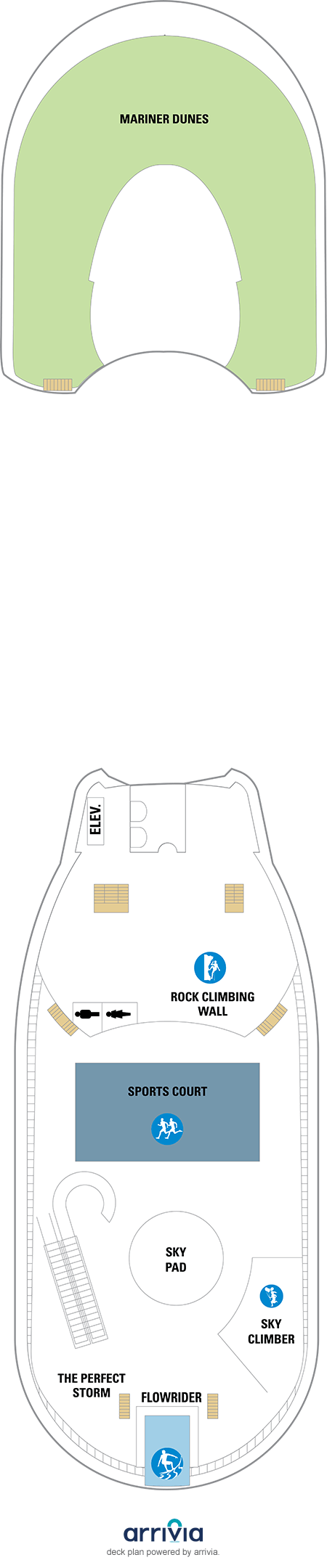 Mariner of the Seas Deck Plans