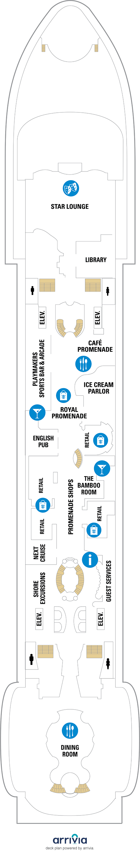 Mariner of the Seas Deck Plans