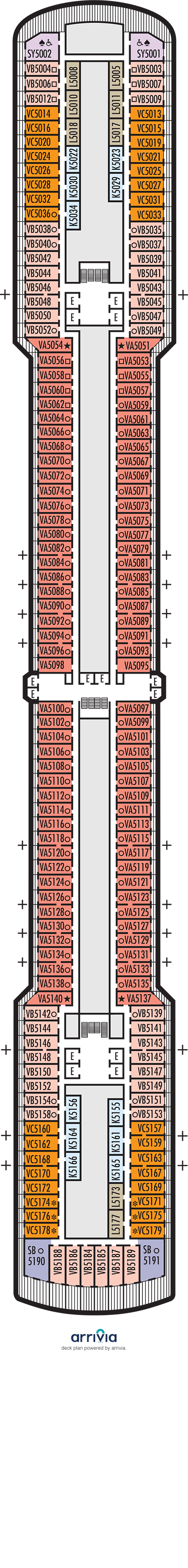 Westerdam - Category VA - Cabin # VA5083