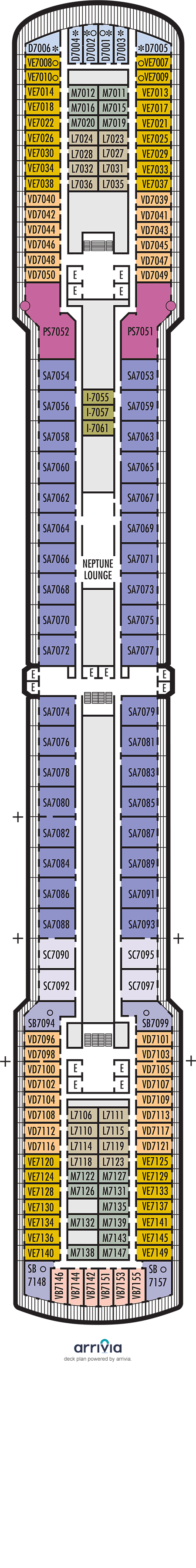 Westerdam - Category D - Cabin # D7006