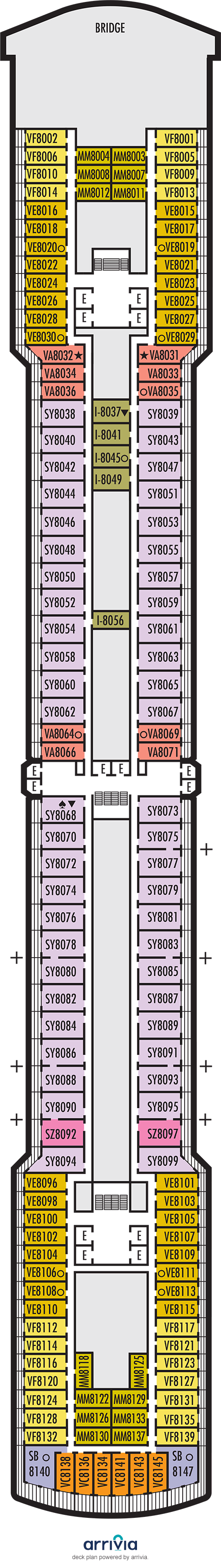 Westerdam - Category VF - Cabin # VF8014