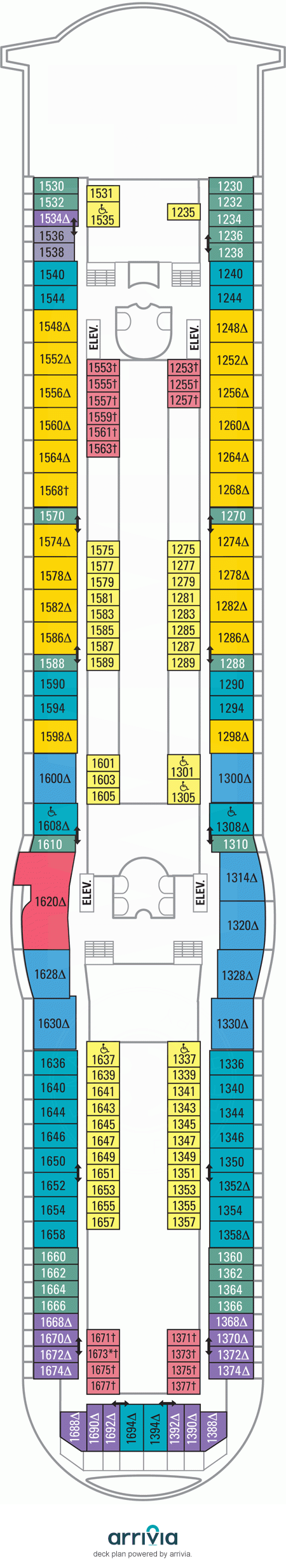 Mariner of the Seas Deck Plans | Deck 10 | What's on Deck 10 on Mariner of the Seas | iCruise.com