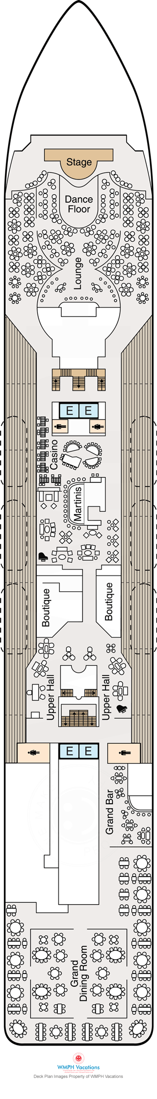 Deck Five deckplan