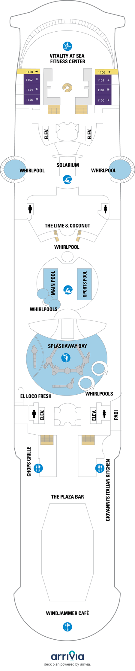 Freedom of the Seas - Category J3 - Cabin # 1156