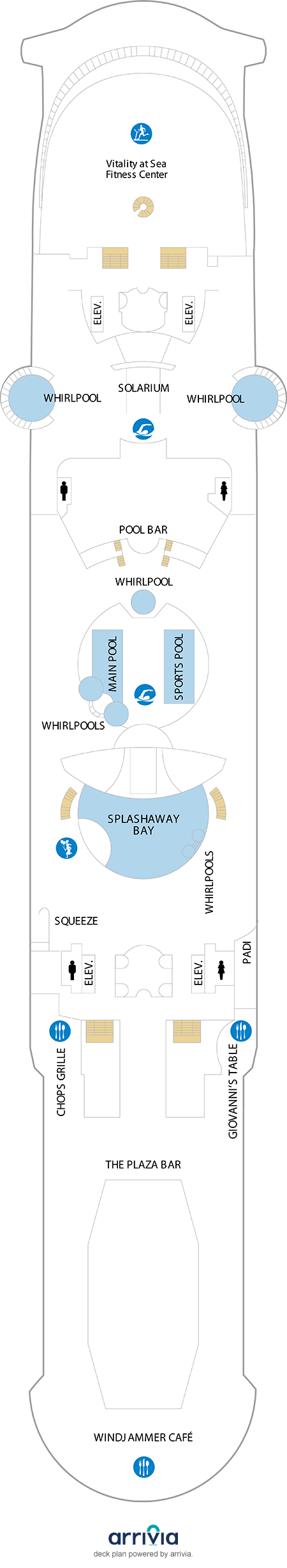 Liberty of the Seas Deck Plans