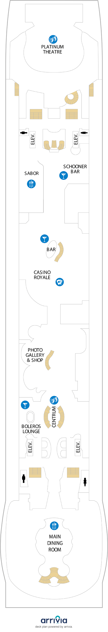 Liberty of the Seas Deck Plans