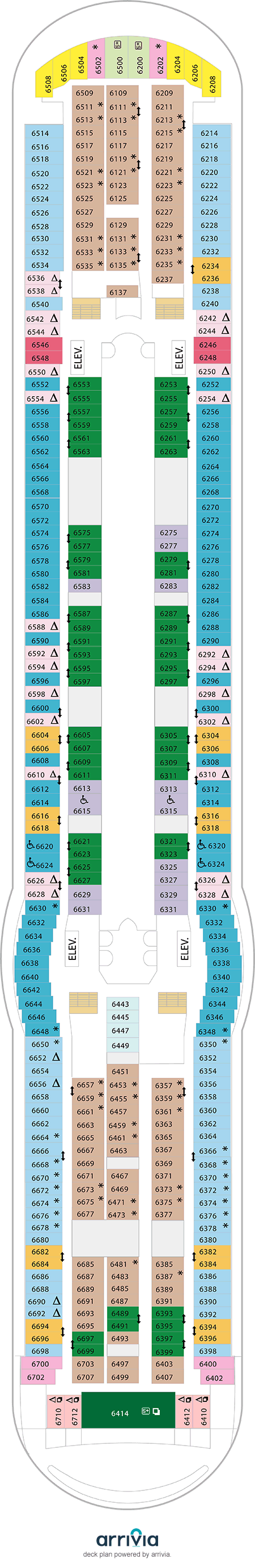 Liberty of the Seas Deck Plans