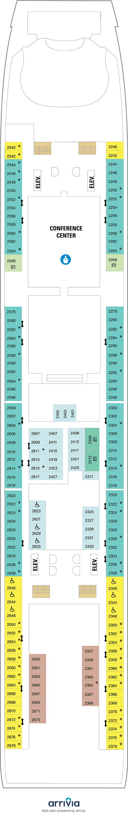 Independence of the Seas Deck Plans