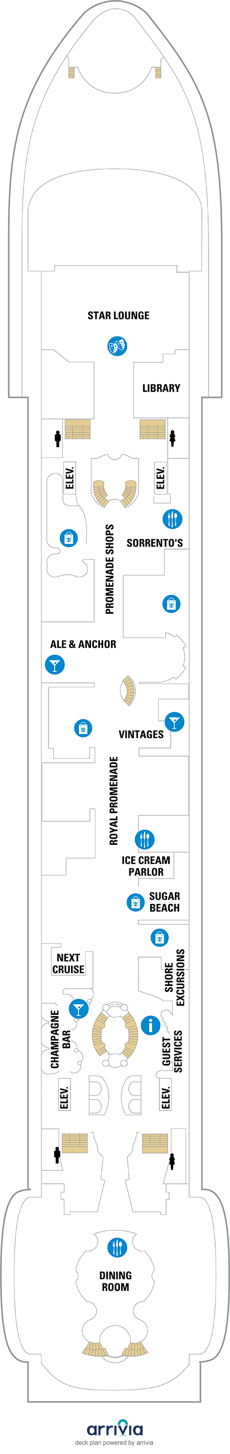 Independence of the Seas Deck Plans