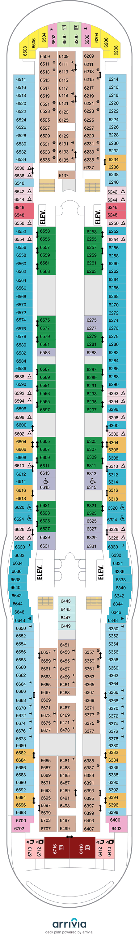 Independence of the Seas - Category 6V - Cabin # 6363