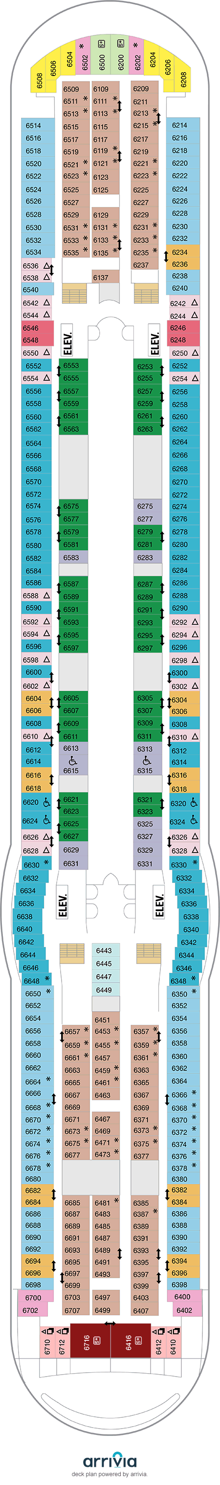 Independence of the Seas - Category 4B - Cabin # 6522