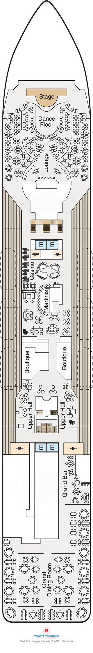 Deck Five deckplan