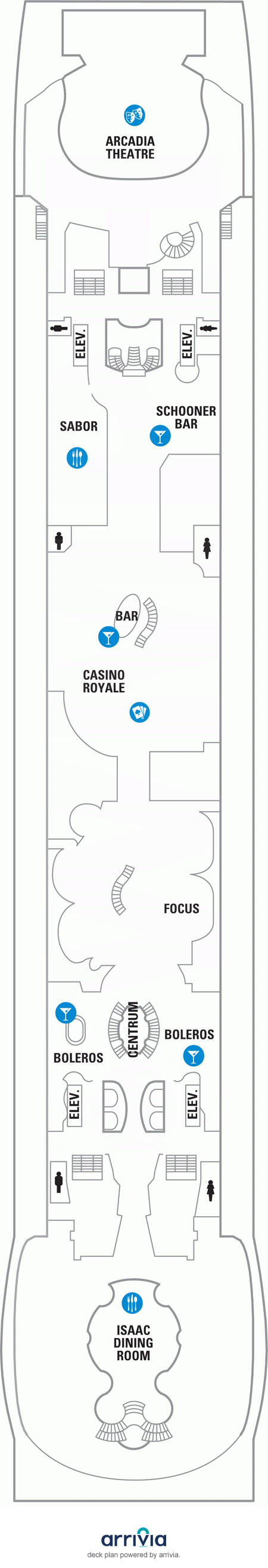 Freedom of the Seas Deck Plans | Deck 4 | What's on Deck 4 on Freedom of the Seas | CruiseCheap.com