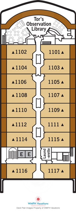 Deck 11 deckplan