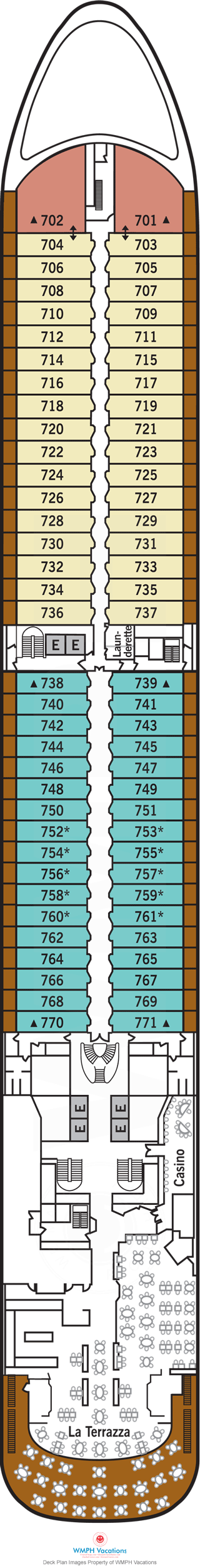 Deck 7 deckplan
