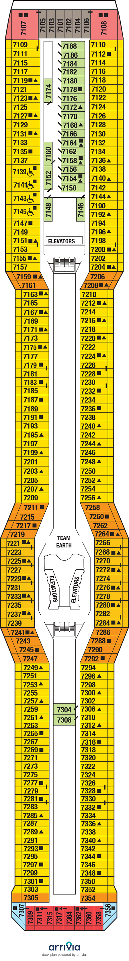 Celebrity Solstice - Category 11 - Cabin # 7184
