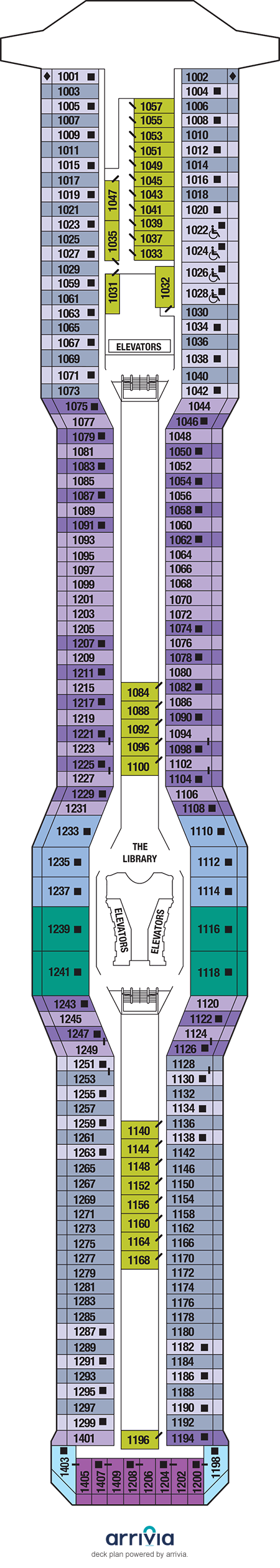 Celebrity Equinox - Category 09 - Cabin # 1196
