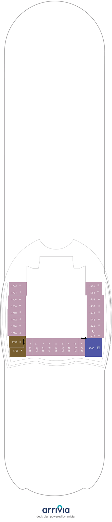 Allure of the Seas Deck Plans