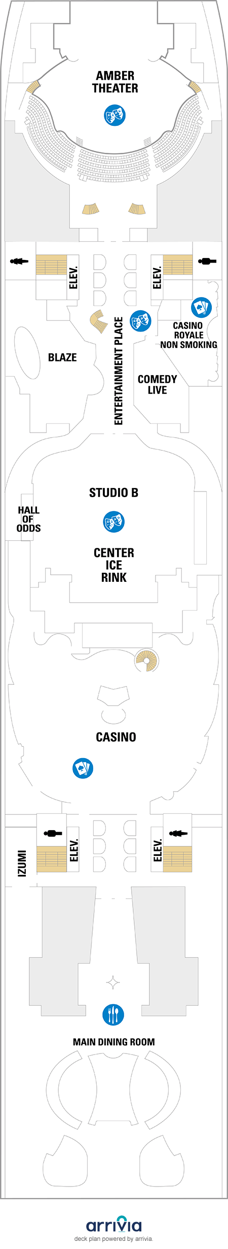 Allure of the Seas Deck Plans