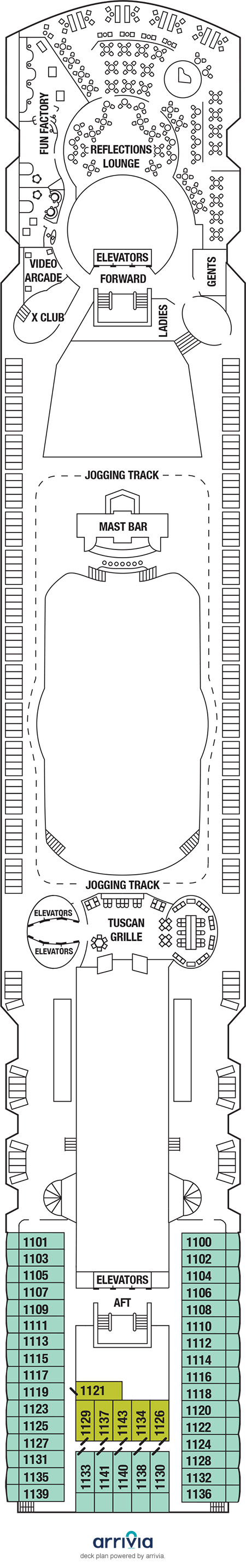 Celebrity Constellation Deck Plans