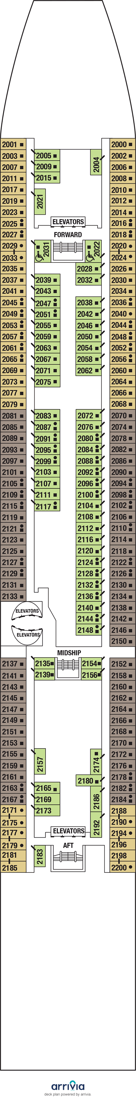 Celebrity Constellation Deck Plans