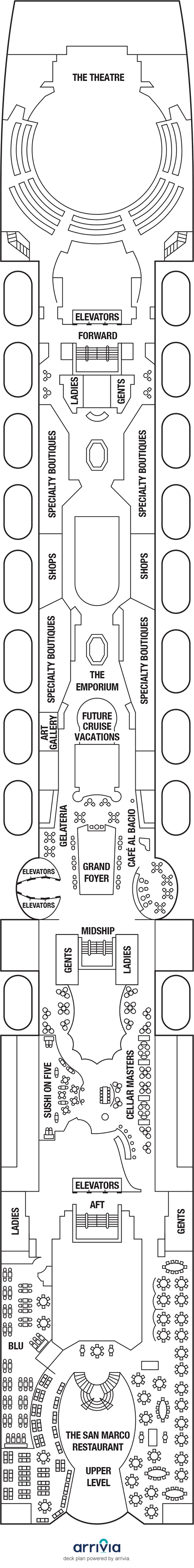 Celebrity Constellation Deck Plans