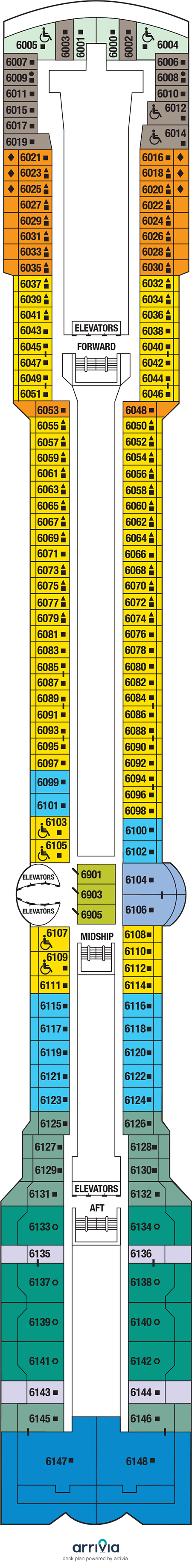 Celebrity Constellation Deck Plans