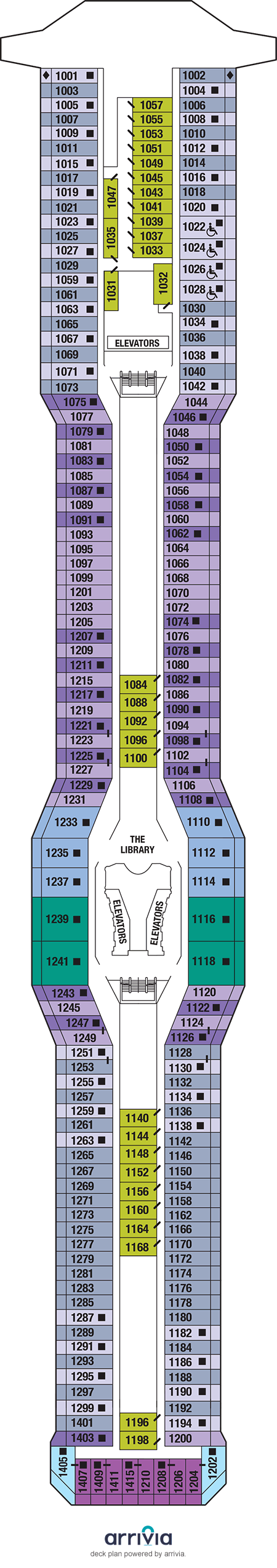 Celebrity Silhouette - Category C3 - Cabin # 1192