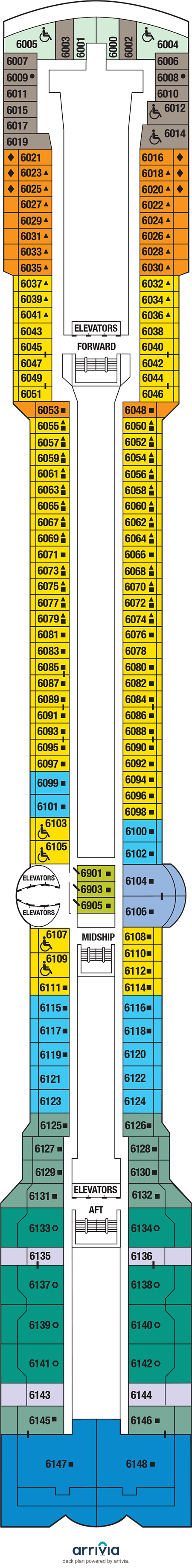 Celebrity Millennium Deck Plans
