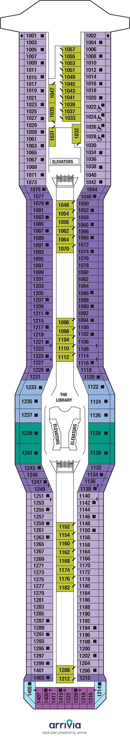 Celebrity Reflection - Category 09 - Cabin # 1054