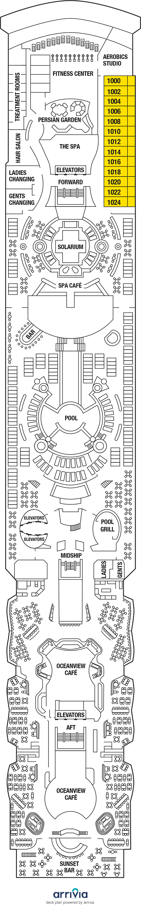 Celebrity Summit - Category 2C - Cabin # 1016