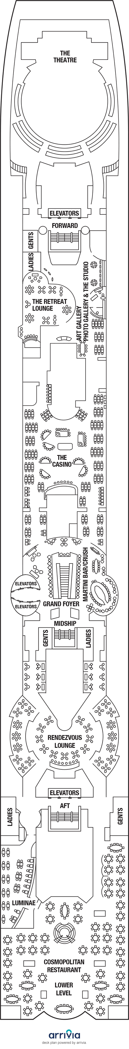 Celebrity Summit Deck Plans
