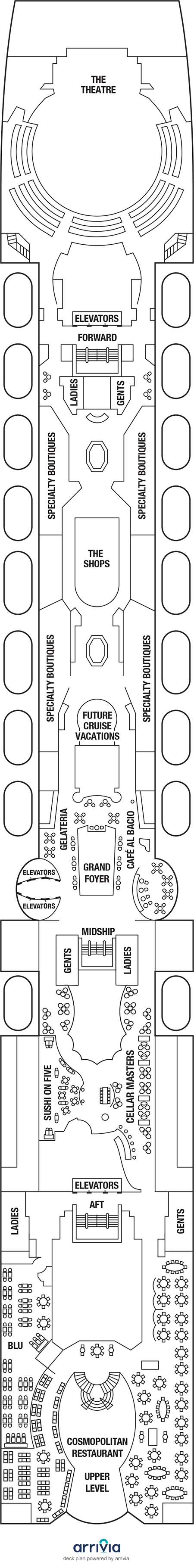 Celebrity Summit Deck Plans