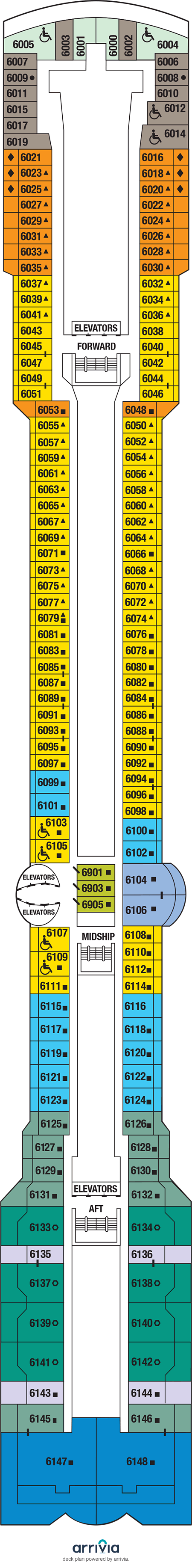Celebrity Summit Deck Plans