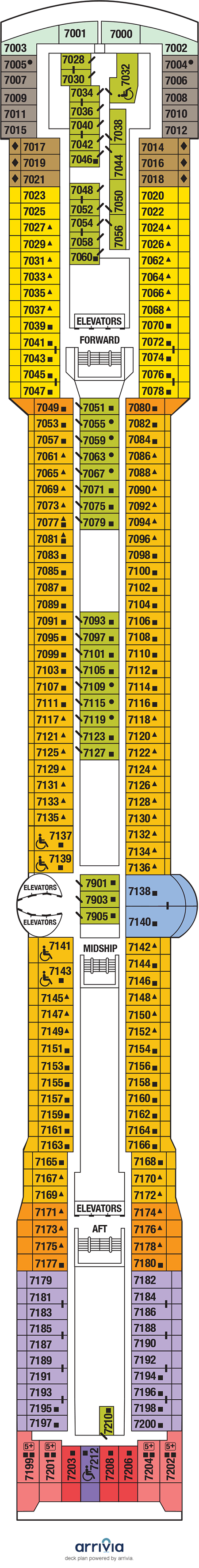 Celebrity Summit Deck Plans