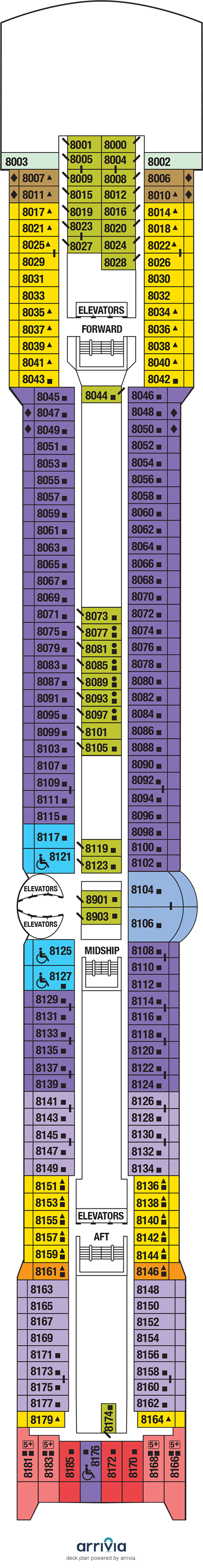 Celebrity Summit Deck Plans