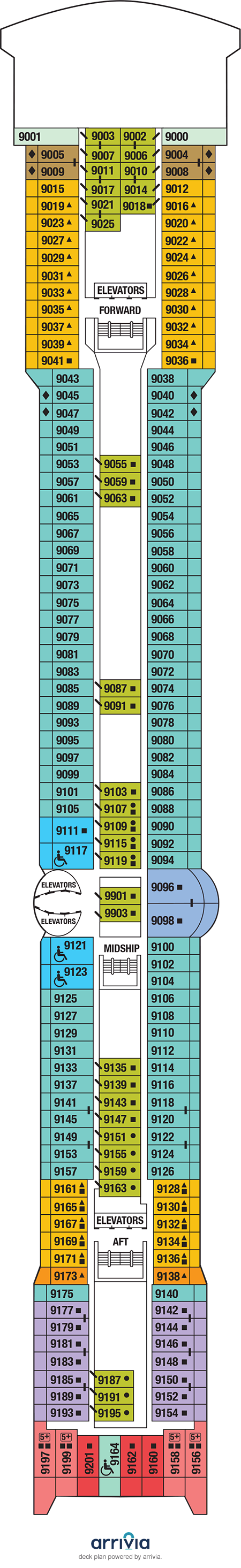 Celebrity Summit Deck Plans