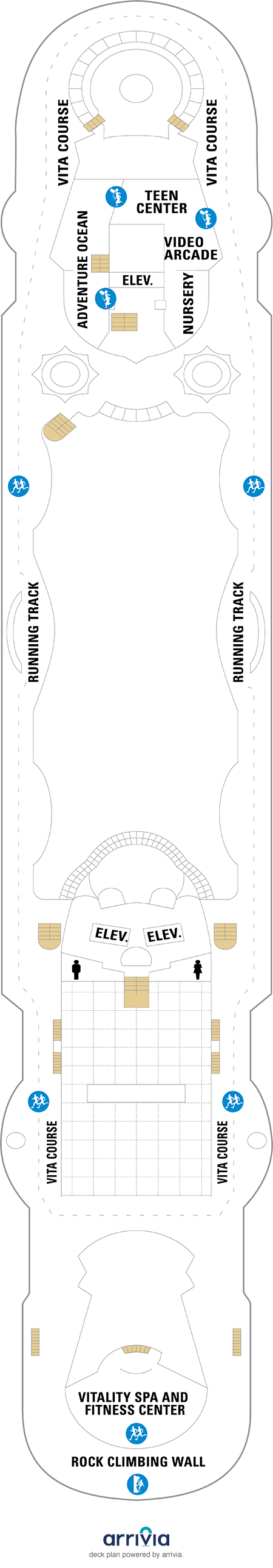 Enchantment of the Seas Deck Plans