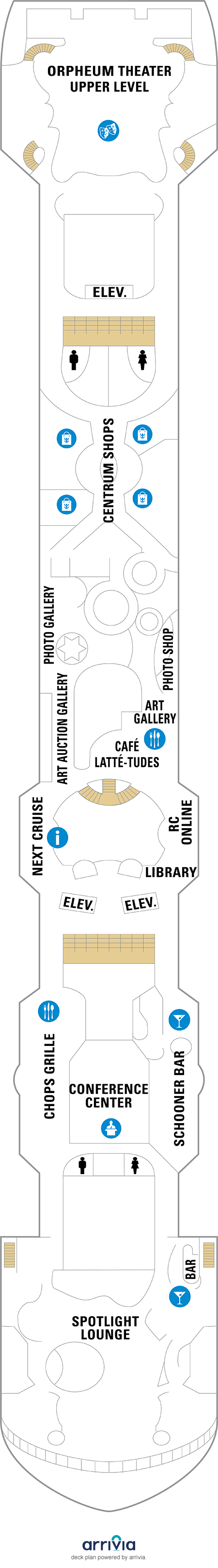Enchantment of the Seas Deck Plans
