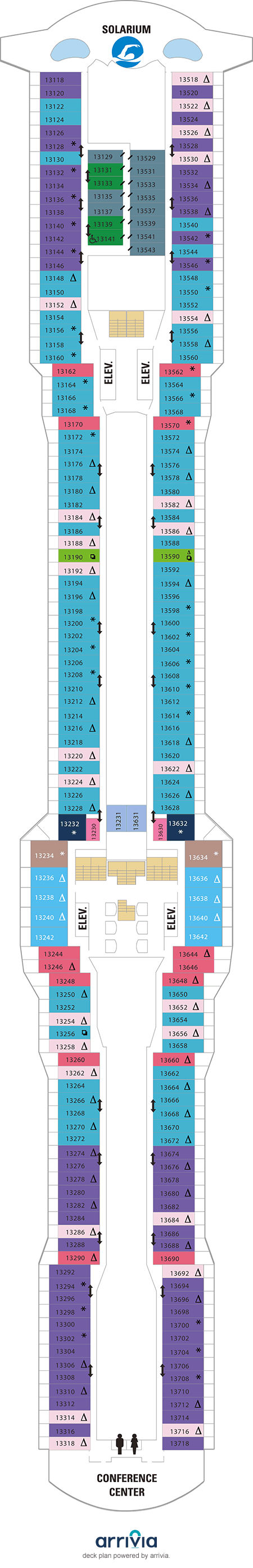 Quantum of the Seas - Category 1D - Cabin # 13156