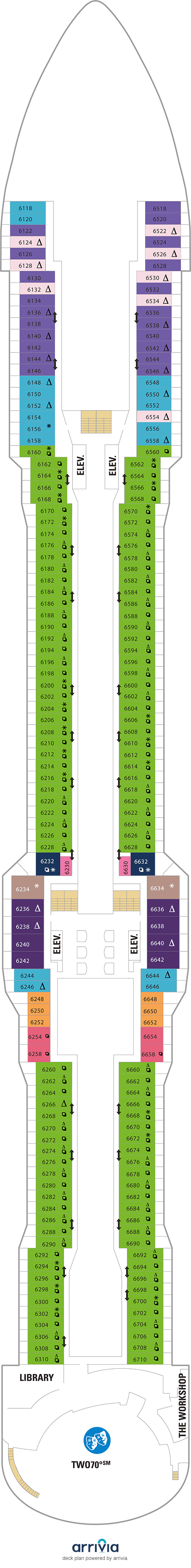 Quantum of the Seas - Category 4D - Cabin # 6132