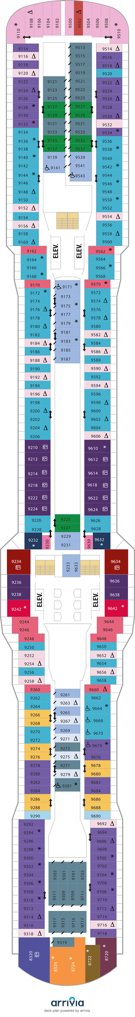 Quantum of the Seas - Category GT - Cabin # 9234