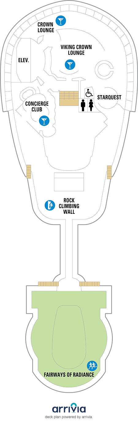 Radiance of the Seas Deck Plans