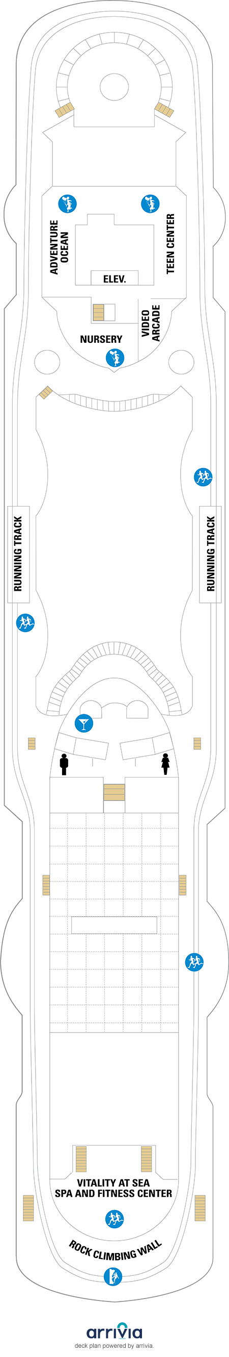 Vision of the Seas Deck Plans