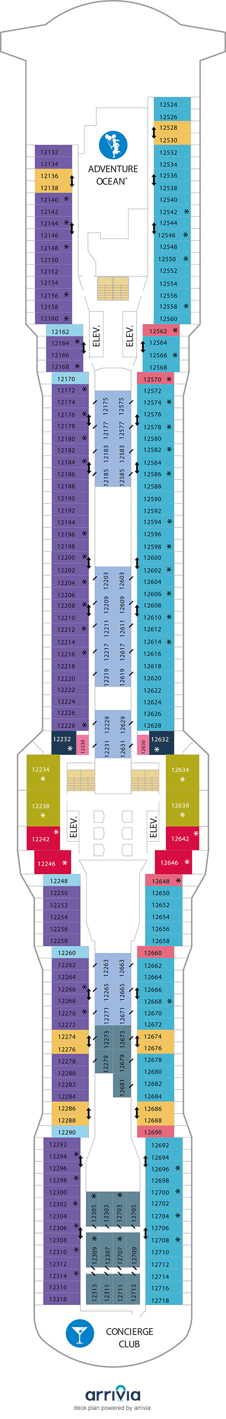 Ovation of the Seas Deck Plans