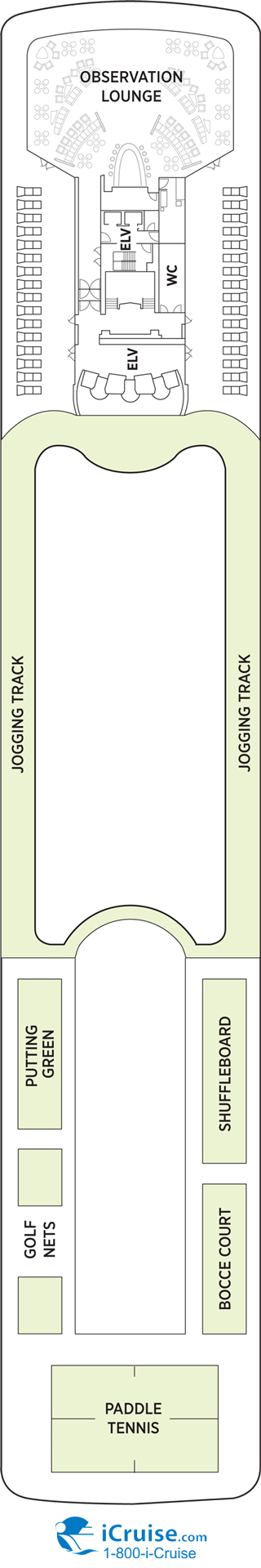 Deck 12 deckplan