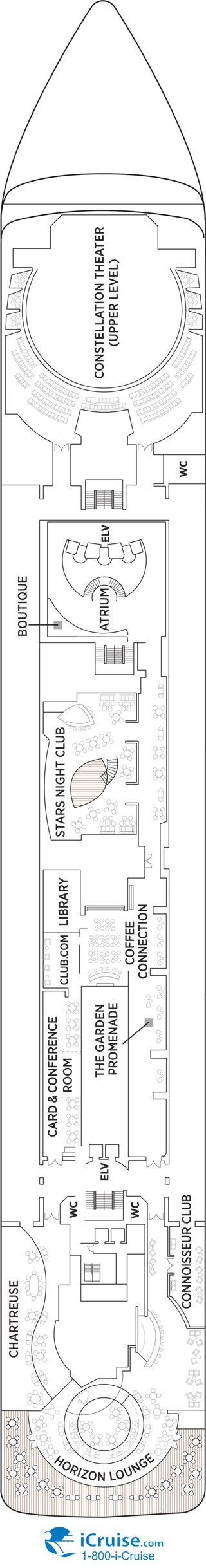 Deck 6 deckplan